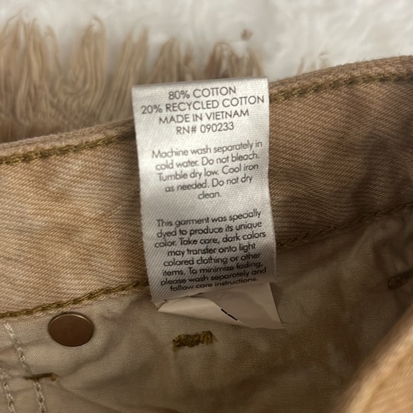 PACSUN WOMENS BROWN TIE DYE HIGH RISE FESTIVAL SHORTS - Picture 10 of 12